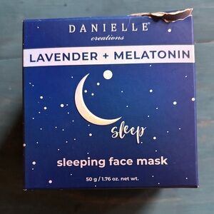 DC Blue Sleeping Face Mask
